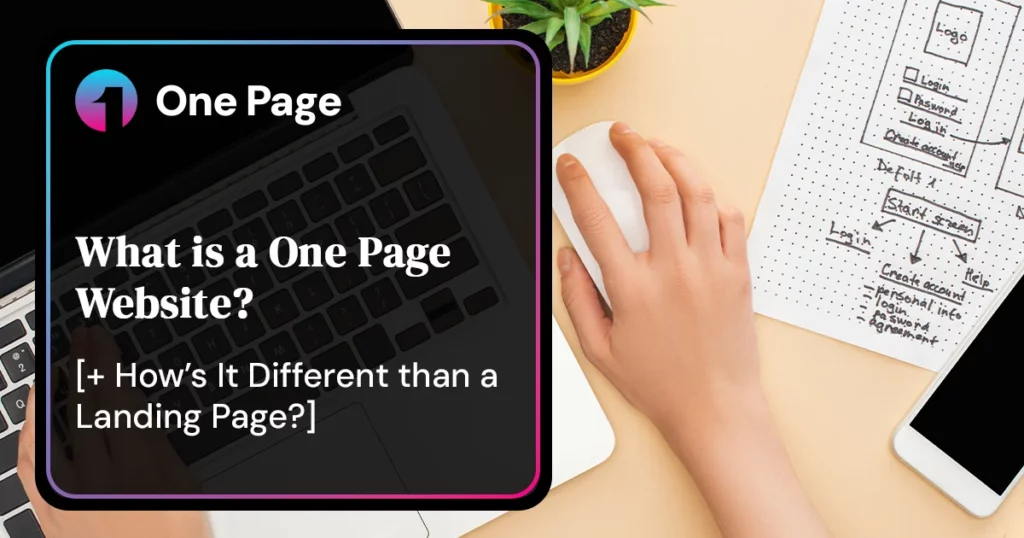 What is a One Page Website?
