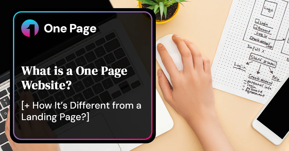 What is a One Page Website?
